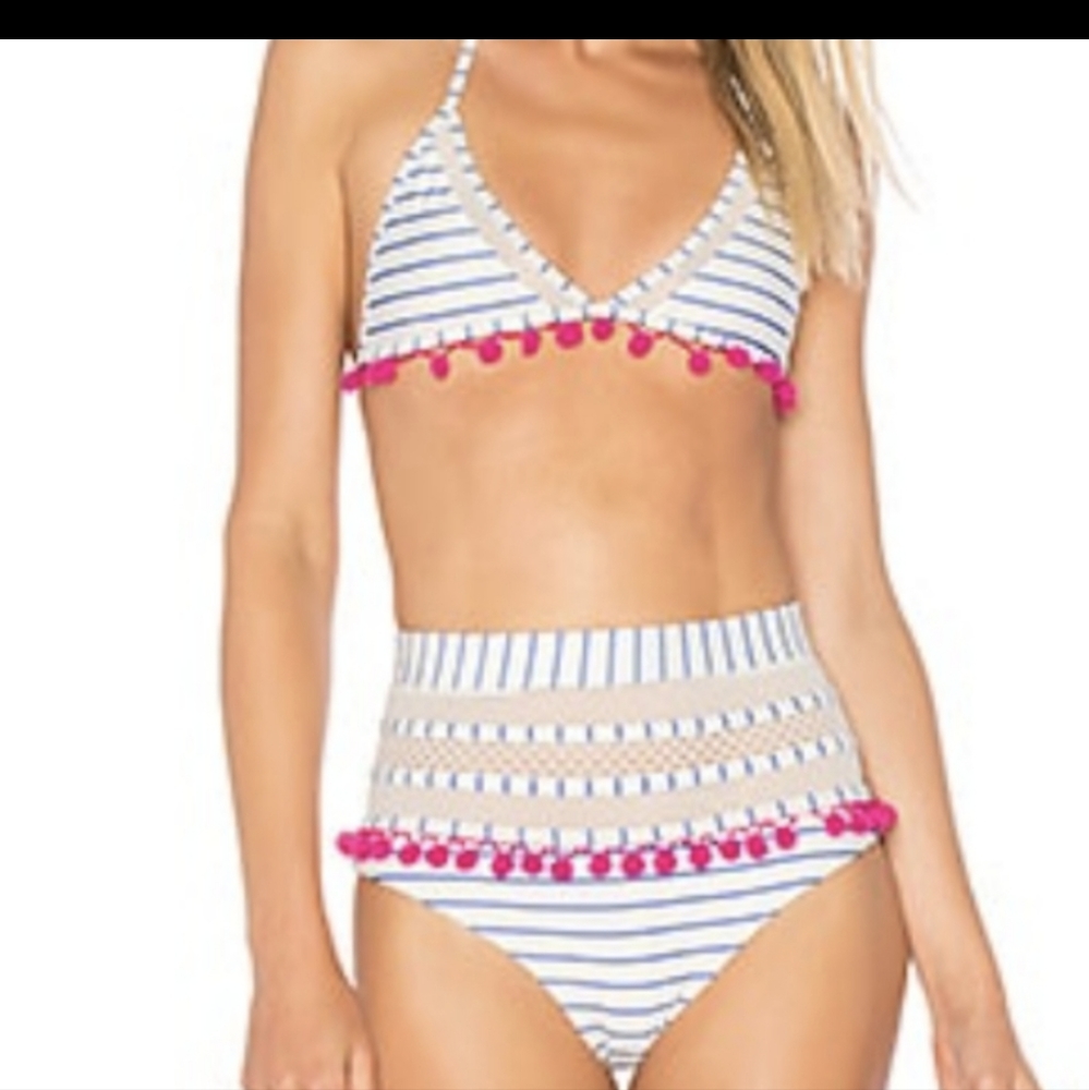 Tularosa pom pom bikini from Revolve